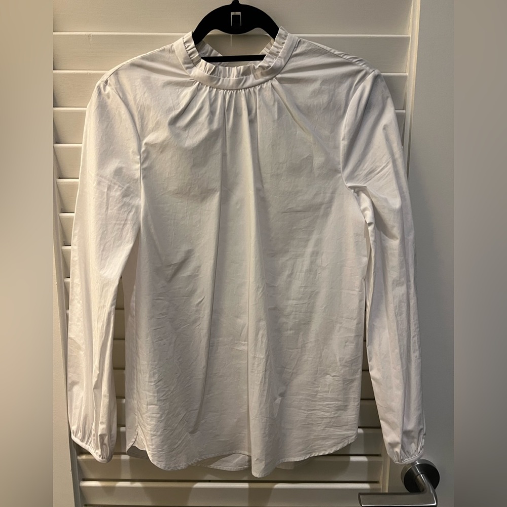 LK Bennet white cotton shirt